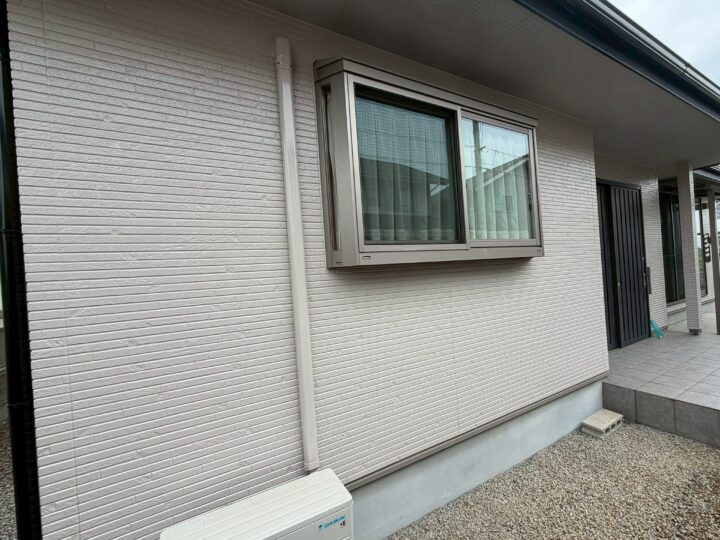 【香川県仲多度郡】I様邸　外壁塗装工事　完成後　ベージュ系
