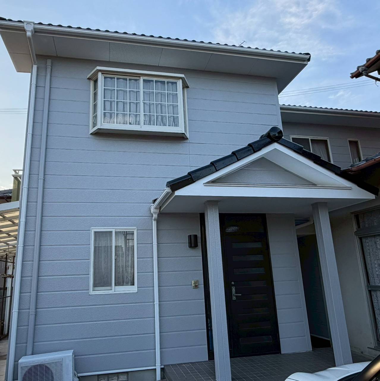 外壁塗装工事完了後の実際の仕上がり外観写真