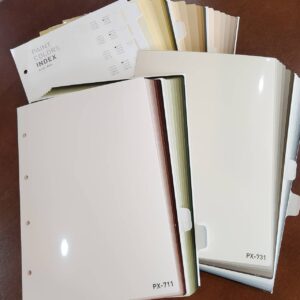 プレマテックス塗料の色見本帳による外壁塗装の色選び