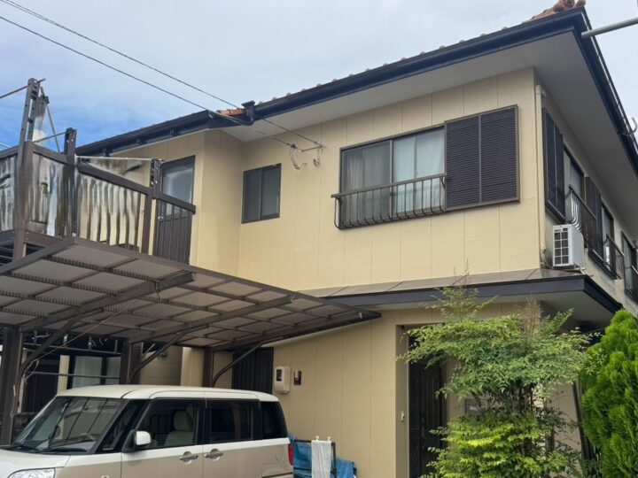 【香川県小豆郡】K様邸　外壁塗装工事