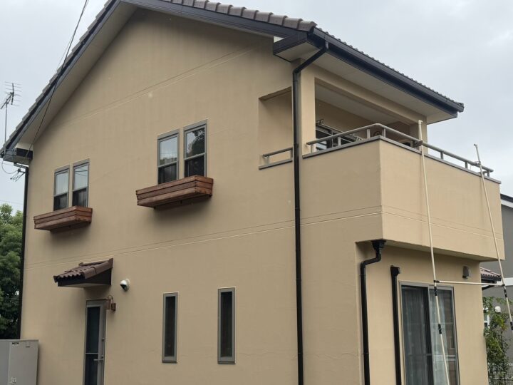 【香川県高松市】K様邸　外壁塗装工事（クリヤー塗装含む）・屋根塗装工事