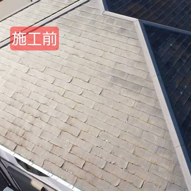 香川県仲多度郡　T様邸　屋根カバールーフ工事(ガルバリウム鋼板)　ビフォー写真①